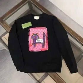 GUCCI long-sleeved trendy brand loose fashion popular couple sweatshirt (2 styles)-2501  