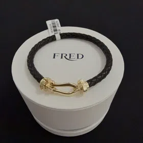 Feiden full diamond diamond horseshoe buckle bracelet-3988  