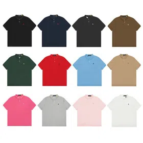 Polo Ralph Lauren Classic Collared Short-Sleeve Loose-Fit T-Shirt-6289  