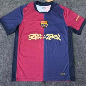 24-25 Barcelona player home jersey fans Gavi 19 Yamal football Peder short sleeve (40 styles)-1885