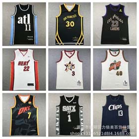 NBA 24-25 Spurs loose embroidered vest jersey for men and women-1929