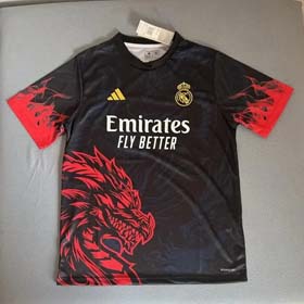 24/25 New Dragon Pattern Real Madrid Football Short Sleeve Training Sportswear(40 styles)-2037