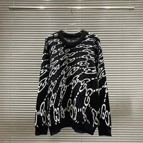 Gucci Round neck letter jacquard loose sweater for men and women(39 styles)-2117