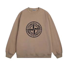 Stone Retro round neck design pure cotton letter loose top(9 styles)-2231